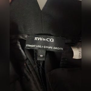Black dress pants size 10